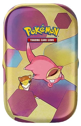 Pokémon Miniscatola da collezione Scarlatto e Violetto-151 del GCC Slowpoke (due buste di espansione, una moneta e una carta con illustrazione), edizione in italiano, 210-60389