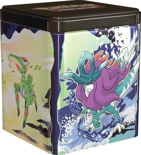 GCC Pokémon: scatola da collezione impilabile - Pokémon Paradosso (tre buste di espansione e due fogli di adesivi)