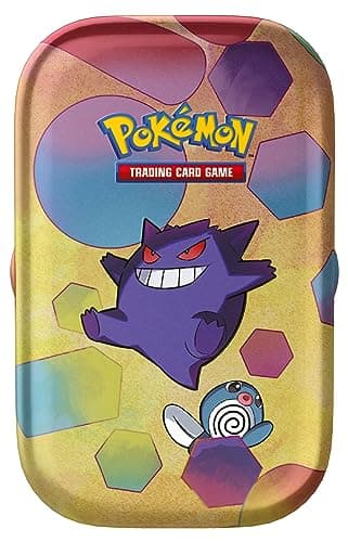 Pokémon Miniscatola da collezione Scarlatto e Violetto-151 del GCC Gengar (due buste di espansione, una moneta e una carta con illustrazione), edizione in italiano, 210-60393