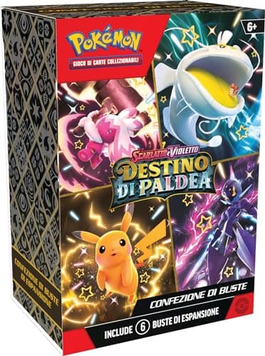 Pokémon Confezione di buste dell’espansione Scarlatto e Violetto - Destino di Paldea del GCC (buste di espansione), edizione in italiano