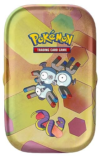 Pokémon Miniscatola da collezione Scarlatto e Violetto-151 del GCC Magneton (due buste di espansione, una moneta e una carta con illustrazione), edizione in italiano, 210-60394